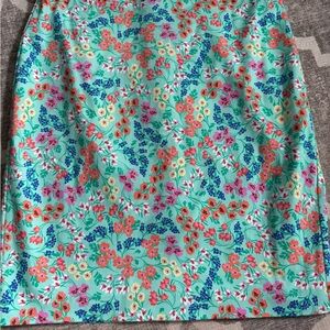 J. Crew Floral Print Women's Skirt Sz 6